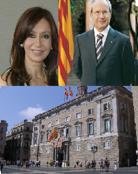 LA PRESIDENTA FERNANDEZ EN BARCELONA